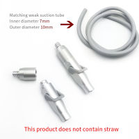 Dental Sehve Tip ADAPTER น้ำลาย Ejector วาล์วดูดและ Salivary Duct Tubing Hose Dental Lab Supplies