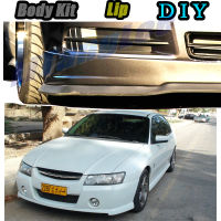 Car Bumper Lip Front Spoiler Skirt Deflector For Chevrolet Lumina Tune Car Modified Body Kit VIP Hella Flush Lips