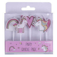 Toys R Us PARTY CANDLE PACK 5PK (UNICORN) (918833)