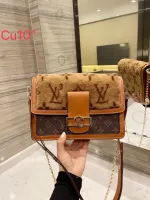 louis vuitton orange suitcase