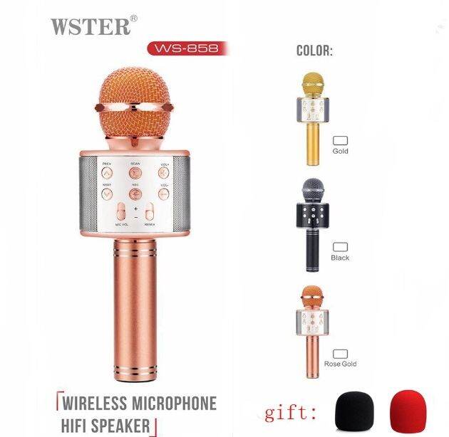 ws-858-ล่าสุดสุดใหม่-ไมค์คาราโอเกะ-บลูทูธ-สวยดีไซน์ดี-รุ่น-ws-858-rec-ixora-สินค้าสุดฮิต-ขายดีมากก