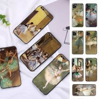 {Haojia เคสโทรศัพท์} เคสโทรศัพท์การพิมพ์แอดการ์เดอการะดับบัลเล่ต์สำหรับ Iphone 13 11 12 Pro XS MAX 8 7 6S Plus X 5S SE 2020 XR