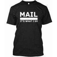 Vintage Casual Tshirt Postal Worker I Do Mail Its What Gildan Tee T-Shirt Designer Short Sleeves  6KSG