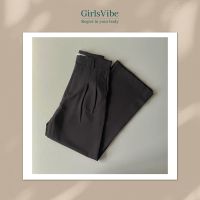 Everyday Vibe Pants - GirlsVibe กางเกงขายาวผู้หญิง สี Coal Black ใส่ได้ทั้งทำงานและเที่ยว