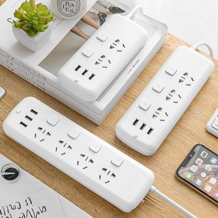 sub-control-socket-cattle-independent-switch-wall-power-strip-creative-multifunctional-usb-charging-household-16a-air-conditioning-power-strip