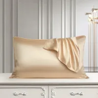 Rayon Pillowcases Solid Color Envelope Pillow Case Bedding Bedroom Pillow Cover 40x60cm/50x70cm/50x90cm