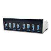 8 Port USB Hub USB3 5.25 USB 3.0 Front Panel Splitters USB 3.0 Hub for PC USB-HUB Multiple USB3.0 HUB Splitter Hubs for Computer USB Hubs