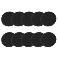 35mm 40mm 45mm 50mm 55mm 60mm 65mm Headphone Replacement Foam Pad Ear Pad Sponge Earplugs Headset Cap New Earphone Accessories Adhesives Tape