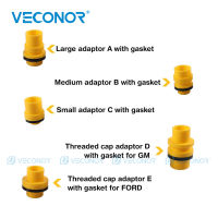 Car Radiator Coolant Filling Funnel Kit Plastic Funnel Set for Automotive Coolant Spill Proof Cooling System Tool