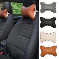 QianXing Shop Car Seat Pillow Leather Auto Supplies Neck Pillow Auto Safety