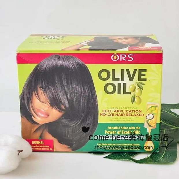 ORS Olive Oil NoLye Hair Relaxer Normal Olive Oil Hair Straightening