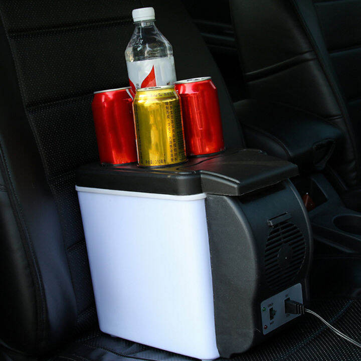 6L Portable Car Refrigerator Efficient Cooling And Heating Box For In