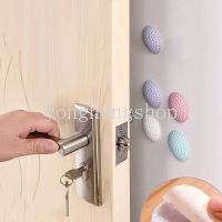 Anti Collide Mute furniture Door Knob Protector Self-adhesive Door Handle Bumper Rubber Pad Door Edge Stopper Wall bumper