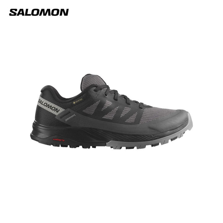 nøgen Gravere Vag Salomon Women Outrise Gore-Tex Running Shoes - Black/Magnet/Gull | Lazada  Singapore