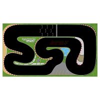 【YF】 50x95cm 160x90cm 120x80cm 180x80CM Portable Turbo Racing Rubber Mat 1:76 RC Mini Car Track Race Accessory for Table