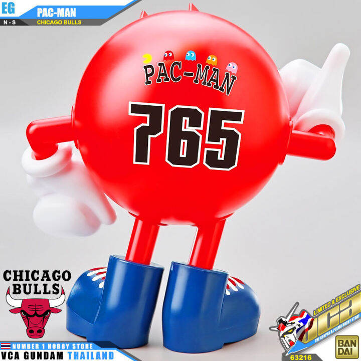 bandai-entry-grade-eg-pac-man-pac-man-chicago-bulls-nba-basketball-team-โมเดล-แพ็คแมน-vca-gundam