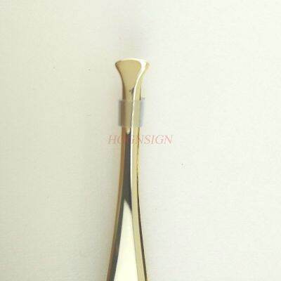 【YF】 tweezers steel Eyebrow Tweezer Forcep Round Hair Remover Facial Makeup False Eyelashes Clip Tools