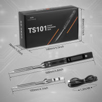 【พร้อมสต็อก + COD 】 ts100 65W USB มินิแบบพกพาไฟฟ้าดิจิตอลเชื่อมบัดกรีเหล็กปากกาเคล็ดลับTH