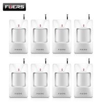 Fuers 433Mhz Wireless Infrared Detector PIR Alarm Sensor GSM/PSTN Security Alarm Sensors Motion Detector For Home Alarm System