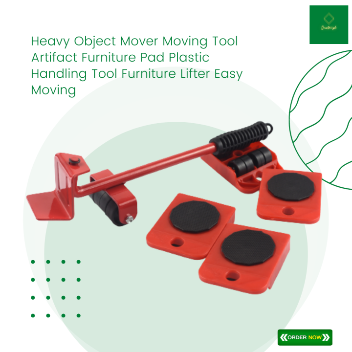 Furniture Lifter Easy Moving Sliders Mover Tool Set Heavy Furniture Appliance Moving & Lifting