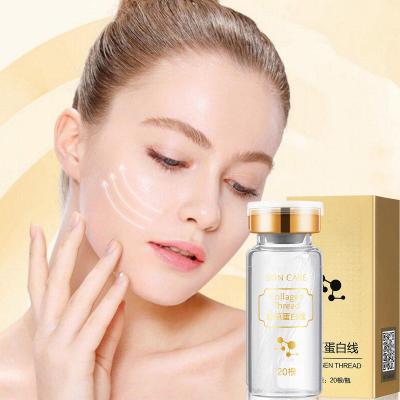 20 Pieces/bottle Gold Protein Line Lifting And Tightening Collagen Salon Line Carving Gold Water-soluble Line Beauty V0F5