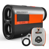 【LZ】❂☞▫  MILESEEY Rangefinder golfe suporte magnético recarregável Golfe Digital 600M Distância Finder Rangefinder laser GPF12