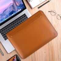 [HOT P] Wwu เคสปลอกสำหรับ Macbook Pro แล็ปท็อป14.2กระเป๋าแล็ปท็อปแบบพกพา13.3ซองกันน้ำนิ้วหนัง PU สำหรับ MacBook Air 13แขนเสื้อ