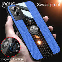 Lenuo เคสโทรศัพท์ Y31s Y33 Y51a Y52s VIVO Y55s 2021 Y53s เคสหรูหราพร้อมขาตั้งฝาหลังหนัง TPU แบบนิ่ม