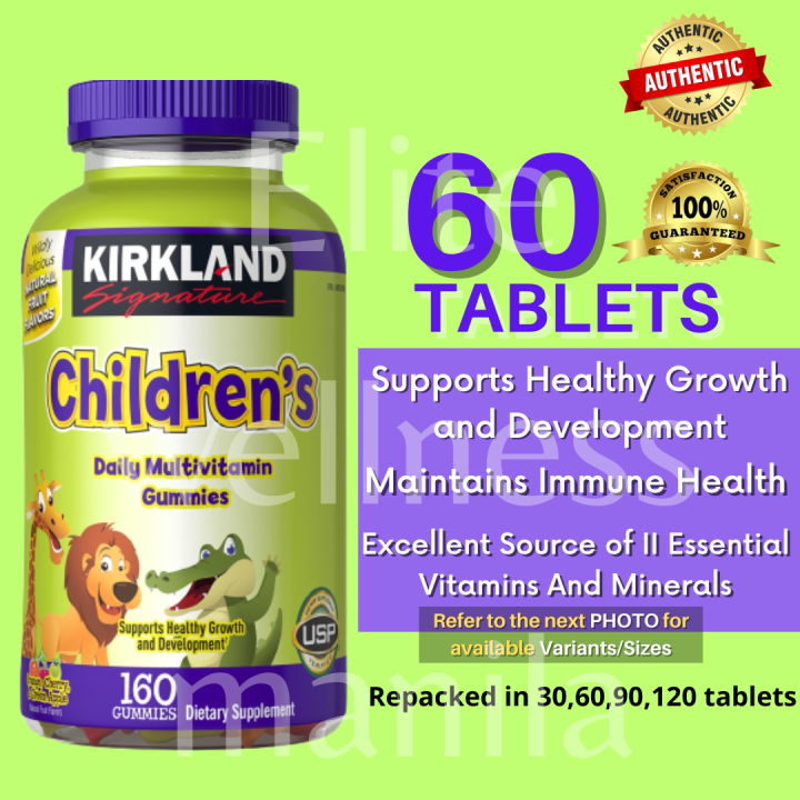 60 Gummies Kirkland Signature Children's Multivitamin AUTHENTIC
