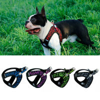 Pet Dog Harnesses For Dogs French Bulldog Chihuahua Adjustable Safety Dog Training Walking Vest Harness Reflective Puppy Harness