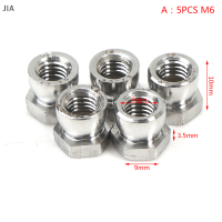 JIA 5pcs A2-70สแตนเลส NUT Break off SHEAR Anti Theft BREAKAWAY Twist nuts