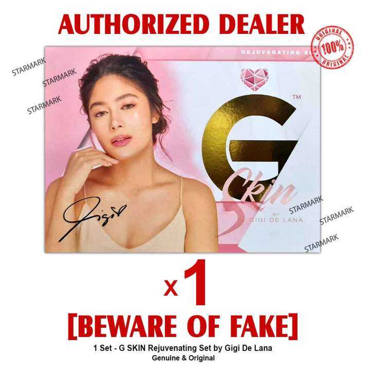 G Skin Rejuvenating Set by Gigi De Lana AUTHENTIC 1 Set Lazada PH