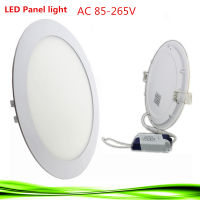 Ultra Thin LED Panel Light 3 W 6 W 9 W 12 W 15 W 18 W driver included AC85-265V Recessed lamps for ceiling panels for indoor lig