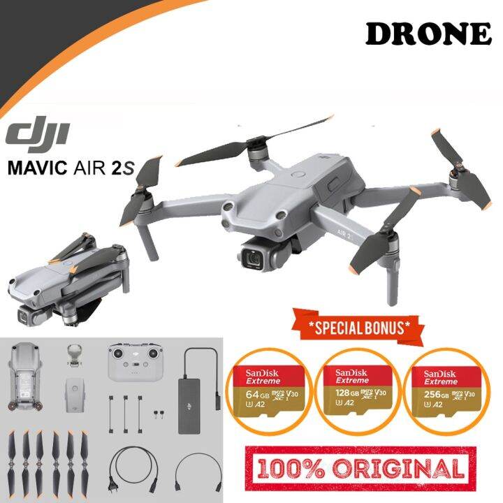 DJI Mavic Air 2s Basic Non Combo 4K Drone Air 2 S - Mark II S Original ...