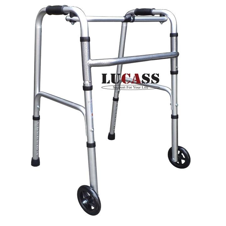 Khung tập đi hợp kim nhôm Lucass W47 cho người già người khuyết tật người mới chấn thương