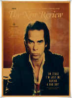 Nick Cave Vintage Retro Rock Band กีตาร์เพลง Matte กระดาษคราฟท์โบราณโปสเตอร์สติ๊กเกอร์ติดผนัง Home Decora