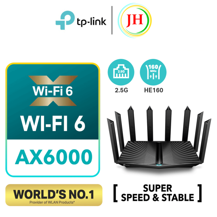 TP-Link Archer AX80 AX6000 8-Stream Gigabit Wireless Wi-Fi 6