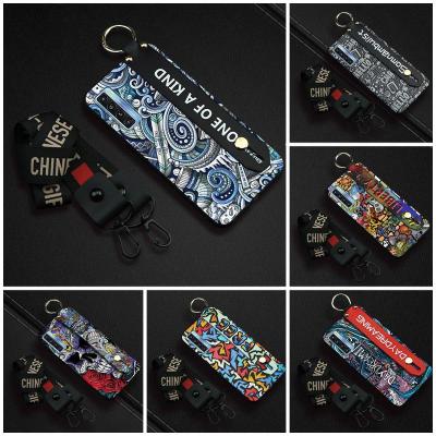 cartoon Dirt-resistant Phone Case For TCL 20S/20 5G/20L/20L+ New Arrival Wrist Strap Silicone Soft Phone Holder New TPU