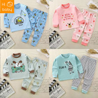 Childrens Underwear Suit Cotton Boys And Girls Autumn Clothes Long Johns Baby Home Wear