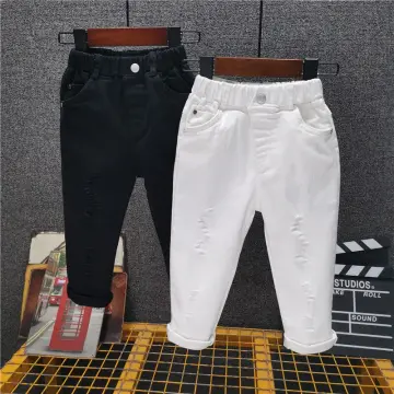 2023 spring and autumn new jeans men's Korean version slim elastic pencil  pants boys trend casual pants wholesale – 7 MART