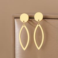 【hot】✥☒  Earrings New Classic Round Oval Pendants Temperament Fashion Jewelry Gifts