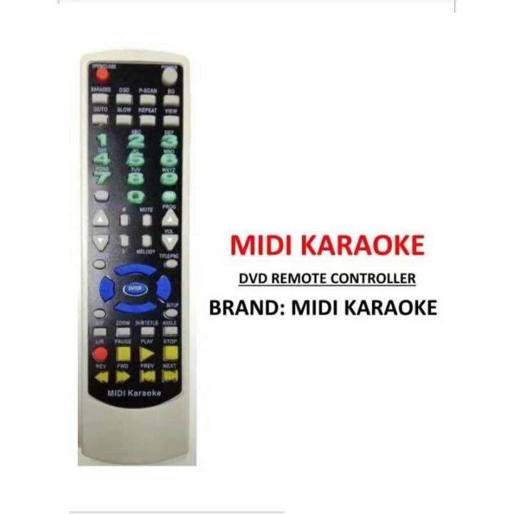 Universal Remote contollers for MIDI KARAOKE DVD Lazada PH