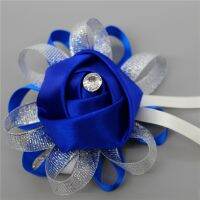 Lennie1 Wrist Corsages Hand Flowers Wedding decoration mariage Fashion Artificial Brides Bridesmaid Bouquet Multi Color Optional