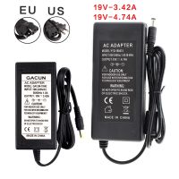 อะแดปเตอร์แหล่งกระจายไฟ AC 19 V 4.74 A 3.42อะแดปเตอร์ตั้งโต๊ะ Charger Laptop แหล่งจ่ายไฟพร้อมเครื่องชาร์จโน้ตบุ๊คออสเตรเลียสหรัฐอเมริกาอังกฤษ EU