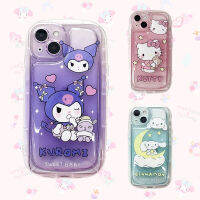 Sanrio Kuromi กรณีศัพท์มือถือ Kawaii Melody ของฉันการ์ตูน 14 13 12 11 X Xs Plus Pro Max เกราะป้องกันของเล่นสาวของขวัญ