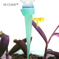 Plant Self Watering Spike Drip Irrigation Slow Release Device Potted Plants Watering Tool with Slow Release Switch Control Valve Watering Systems  Gar