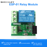 Shockley ESP8266 ESP-01/01S DC5V โมดูลรีเลย์ WIFI แผ่นฐานรองแยกต่างหาก