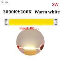 Sirola ขายดีซัง LED 3V 3.7V DC 60Mm 8Mm,ซังสีขาวเย็นอบอุ่นสีฟ้าสีแดงแหล่งกำเนิดไฟ LED สำหรับ DIY โคมไฟทำงานจักรยาน