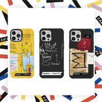 Casetify Basquiat เคสโทรศัพท์มือถือซิลิโคน TPU ลายศิลปะ Doodle สําหรับ For  7 8 Plus X XS XR 11 12 13 Pro Max 2022