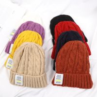 ZHUAN Fashion Winter Outdoor Casual Beanie Hat Keep Warm Knitted Cap Cotton